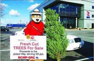 RCMP Christmas Tree Sale